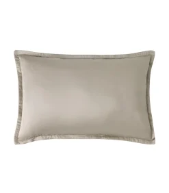 Cueillette - Effen kussensloop in biologisch katoen satijn