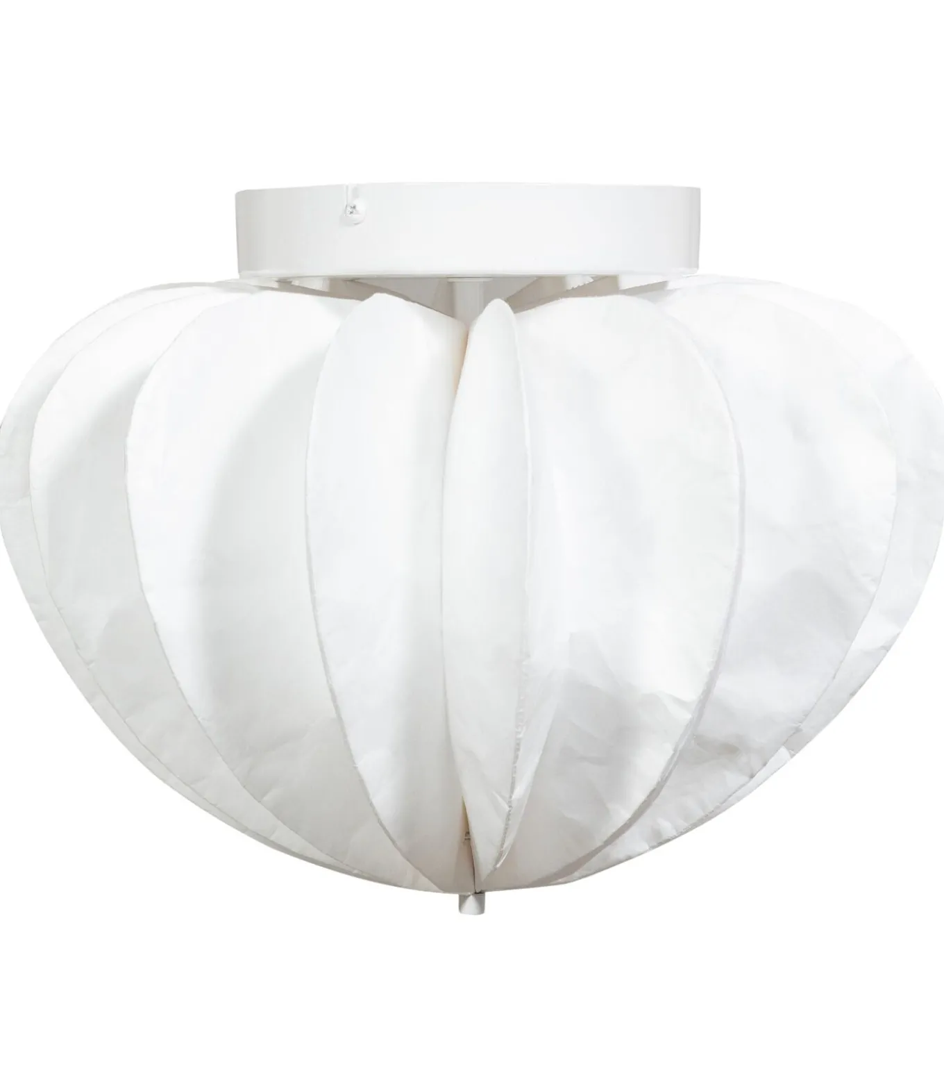 Dalia plafondlamp - Papier - Wit - 28xØ40 cm