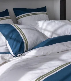 Dekbedovertrek van gewassen katoenperkal, ESPRIT COUTURE