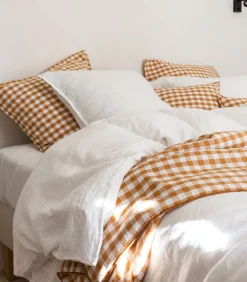 Dekbedovertrek van gewassen hennep, DELICATE HENNEP