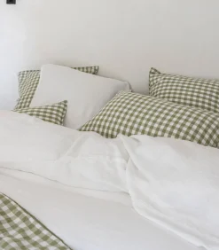 Dekbedovertrek van gewassen hennep, DELICATE HENNEP