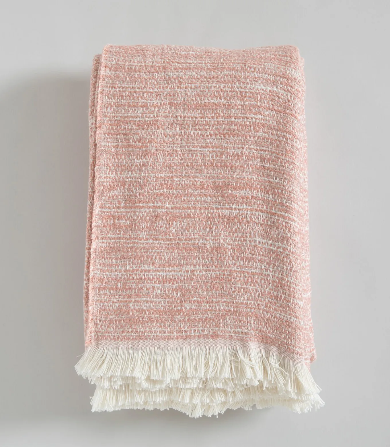Deken 2 personen Melange 240x220 cm Lichtroze
