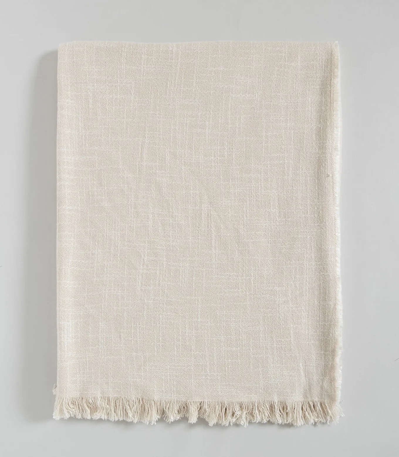 Deken 1 persoon Carino 160x220 cm Licht beige