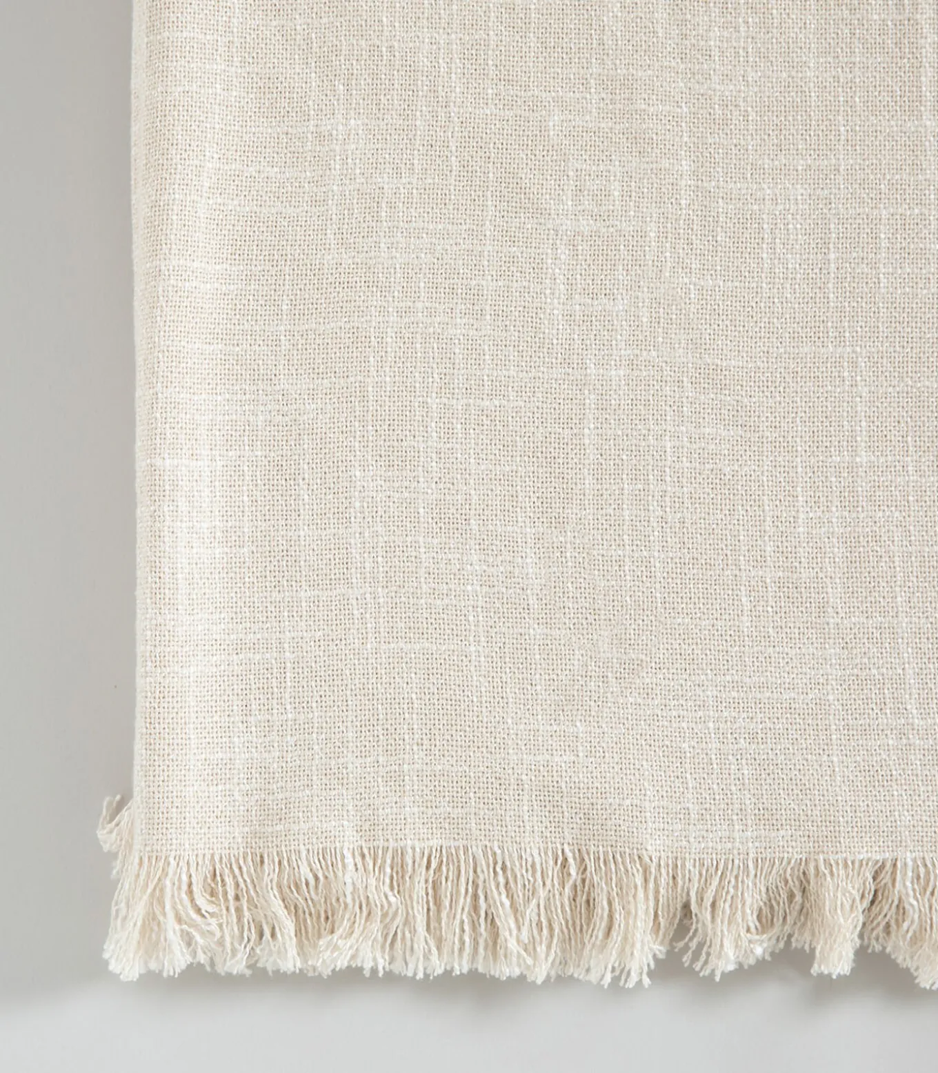 Deken 1 persoon Carino 160x220 cm Licht beige