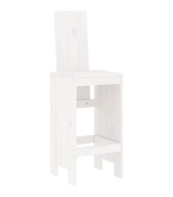 7-delige Barset massief grenenhout wit