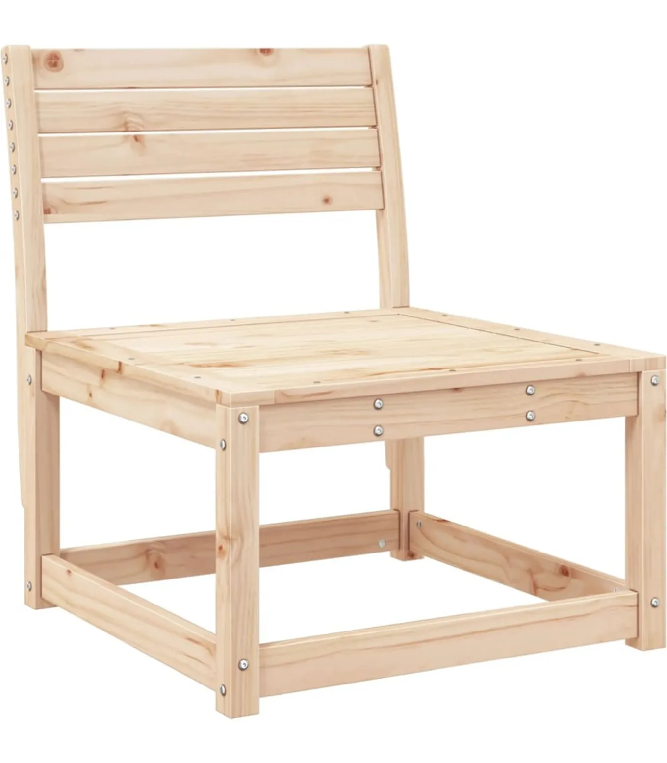 6-delige Loungeset massief grenenhout