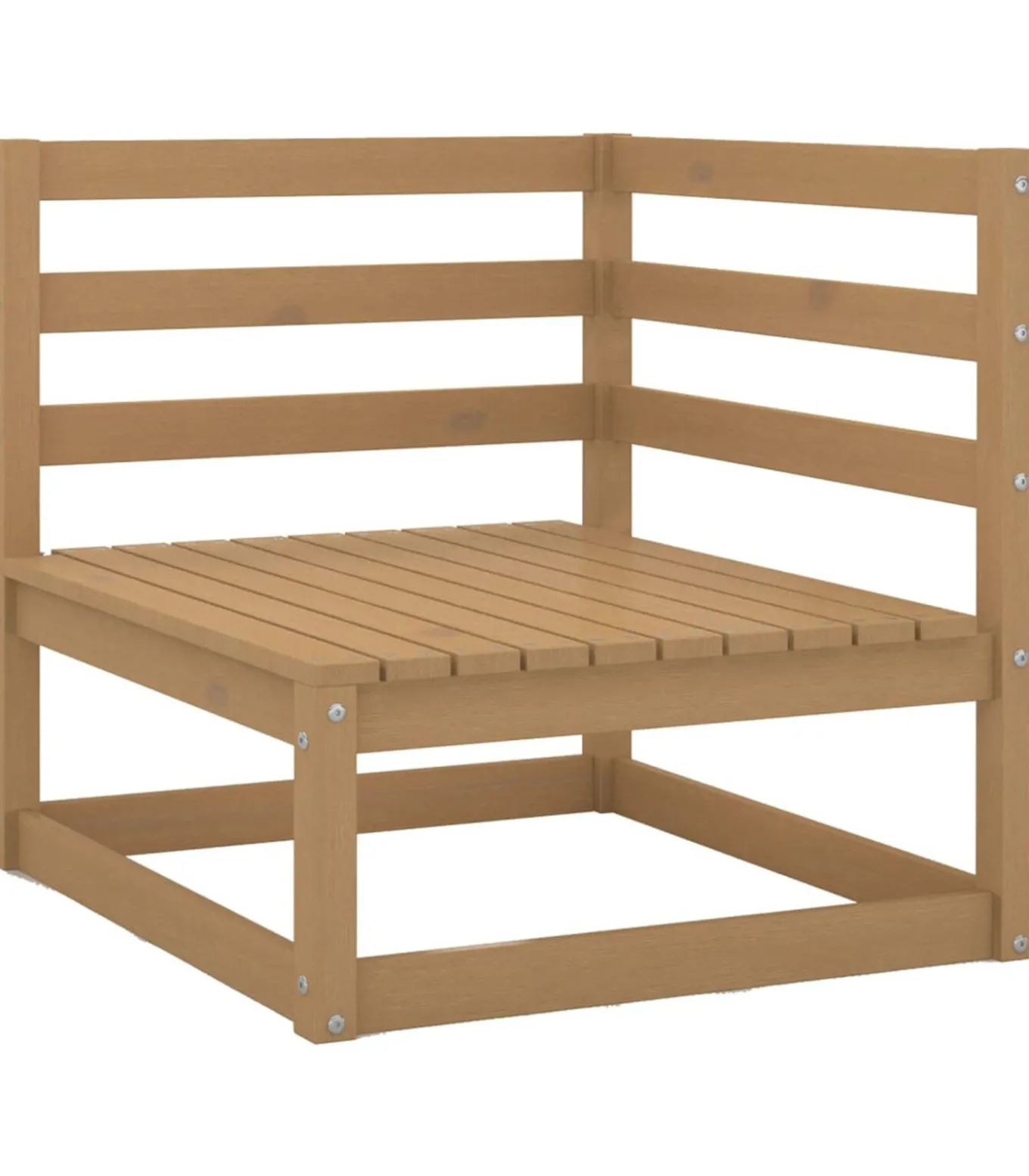 14-delige Loungeset massief grenenhout