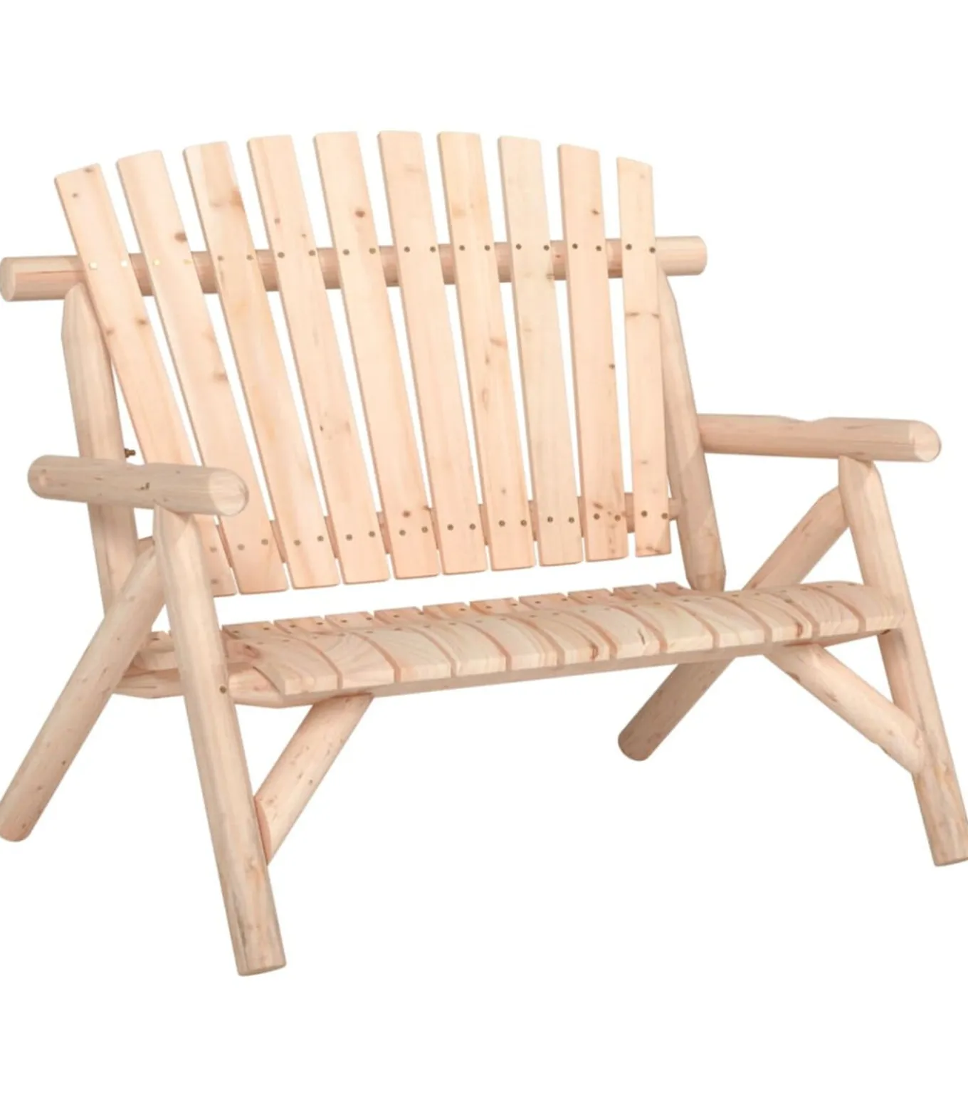 3-delige Loungeset massief vurenhout