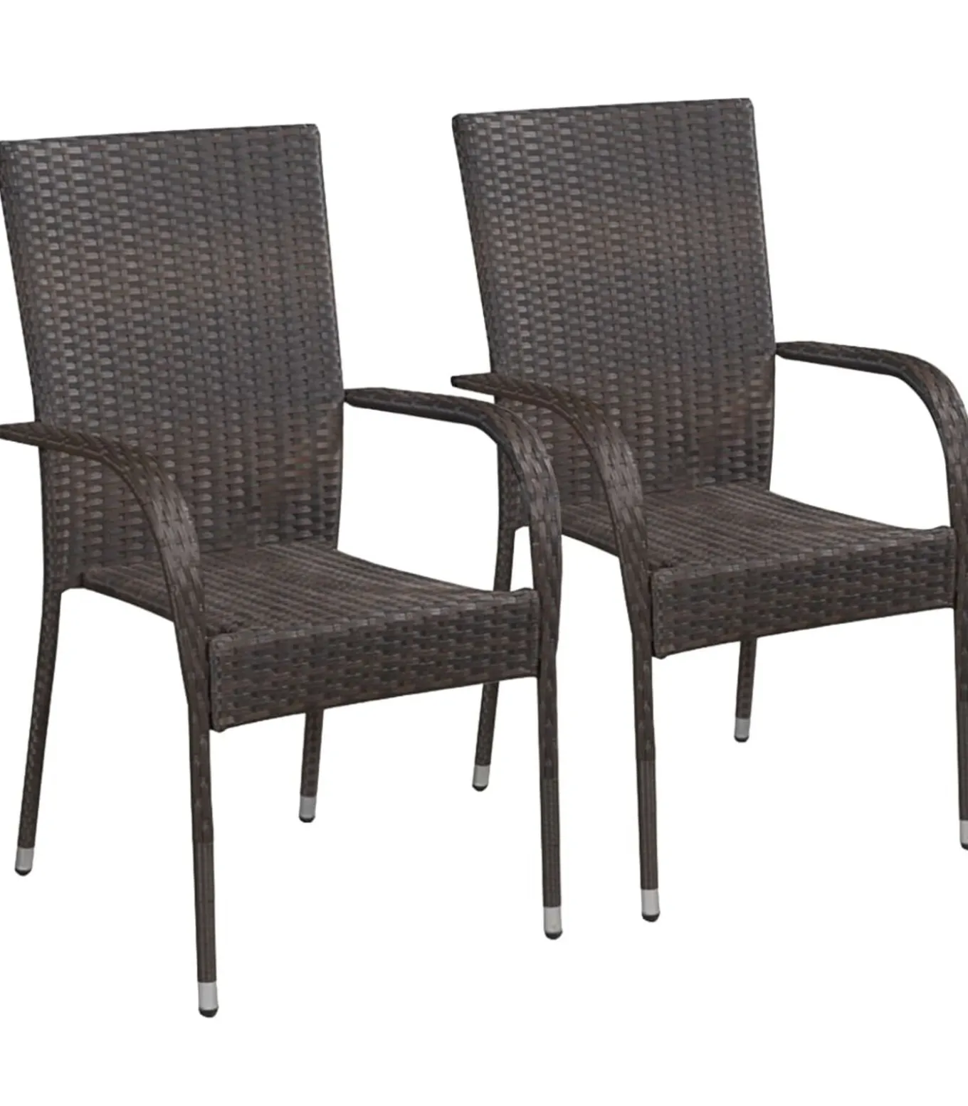 3-delige Tuinset bruin