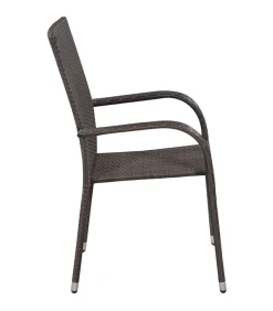 3-delige Tuinset bruin