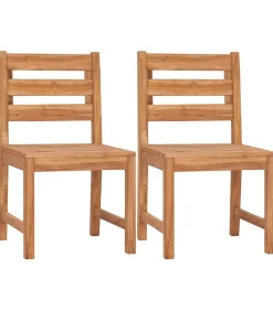 3-delige Tuinset massief teakhout