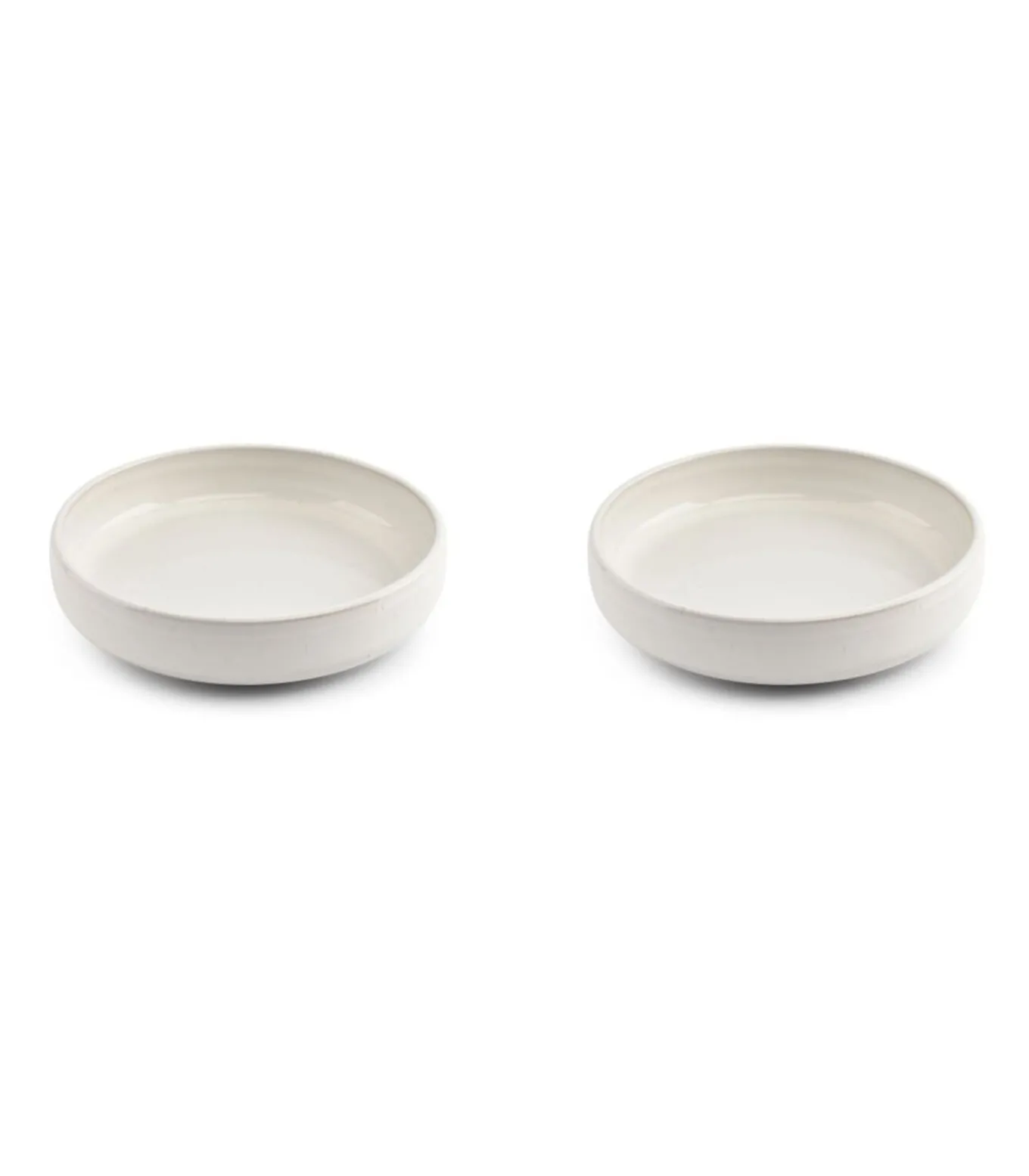 Diep bord 22,5xH5cm pearl Curvy - (x2)