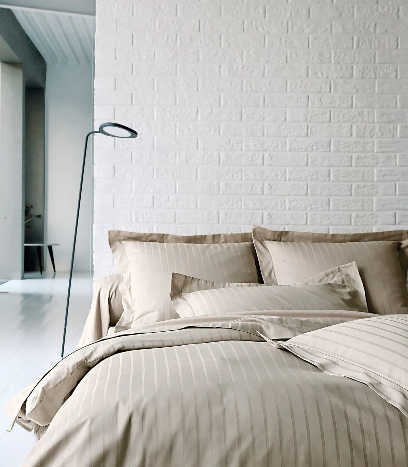 DIVINE Chanvre - Laken Jacquard katoen