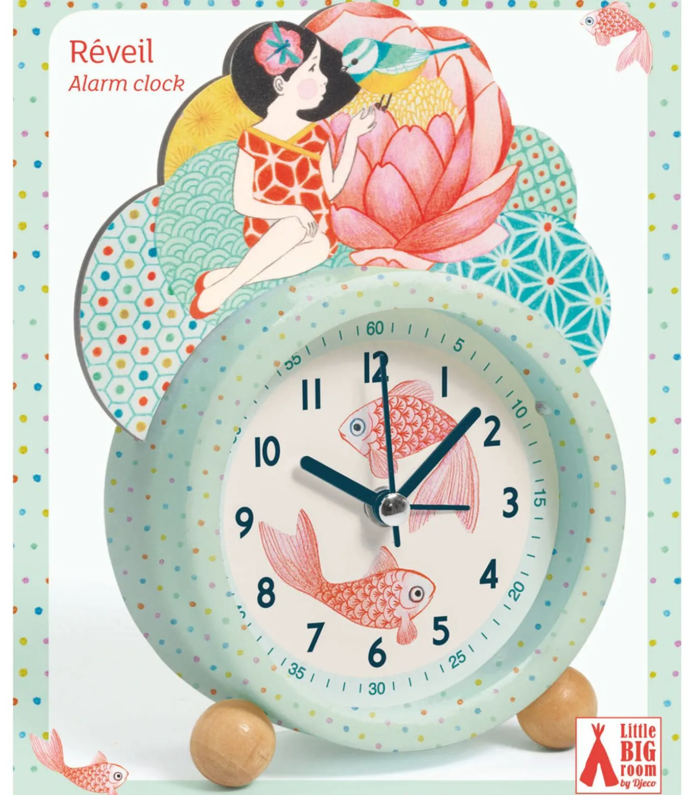 Djeco wekkers Fishes