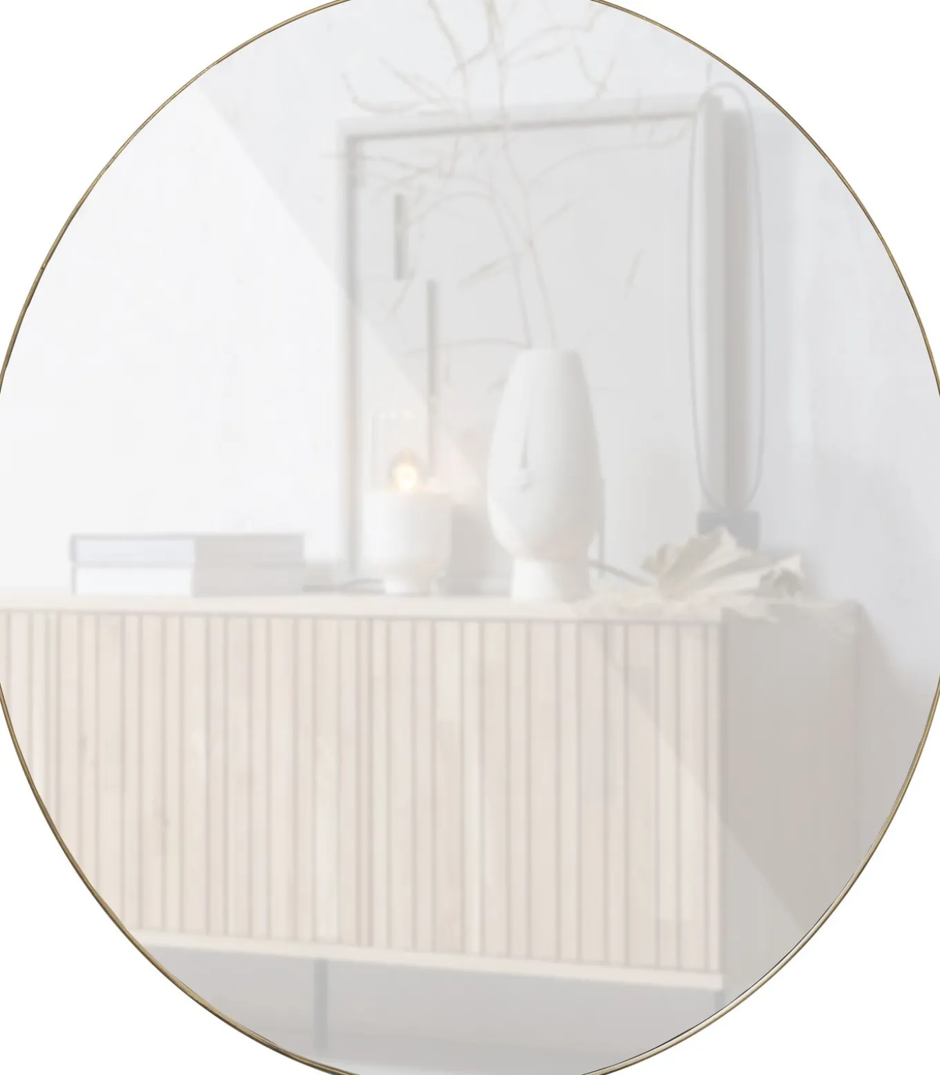 Doutzen Spiegel - Metaal - Goud - 115x115x5