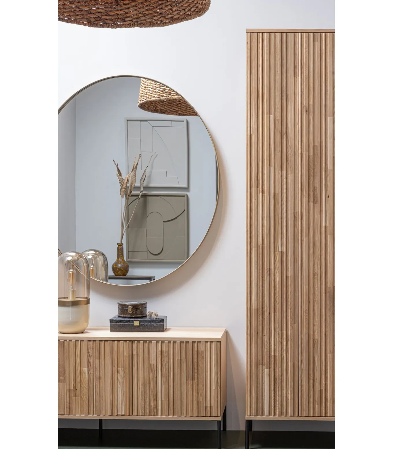 Doutzen Spiegel - Metaal - Goud - 115x115x5