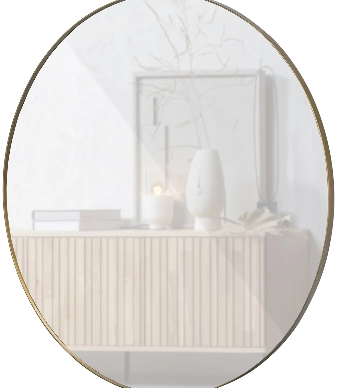 Doutzen Spiegel - Metaal - Goud - 115x115x5