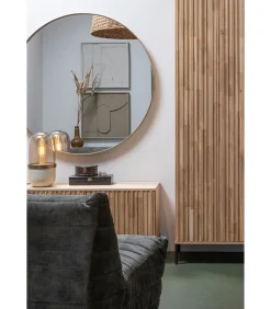 Doutzen Spiegel - Metaal - Goud - 115x115x5