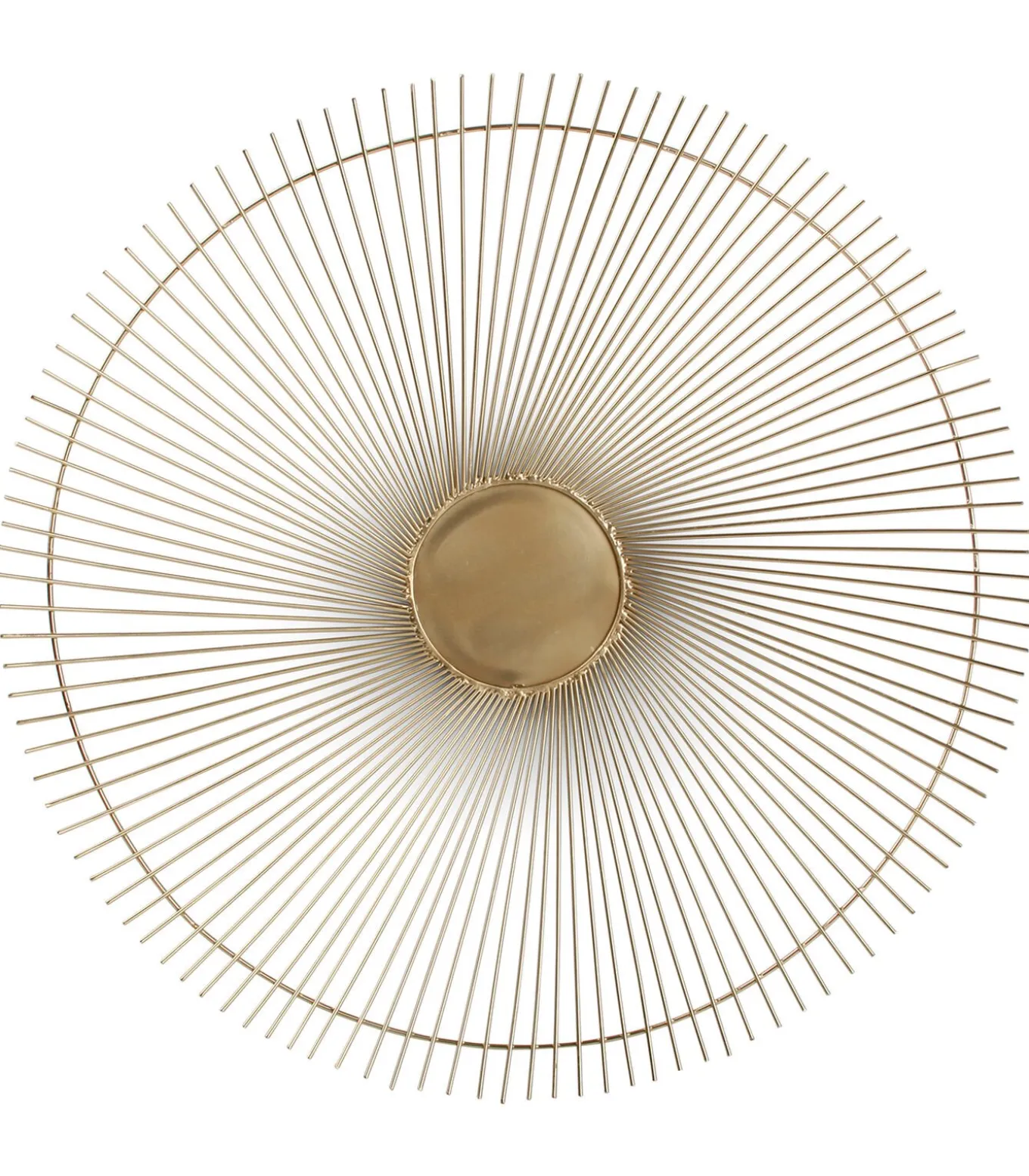 Draadmand 53xH5cm goud twisted Iris