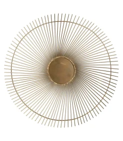 Draadmand 40xH5cm goud twisted Iris