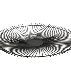 Draadmand 53xH5cm zwart twisted Iris