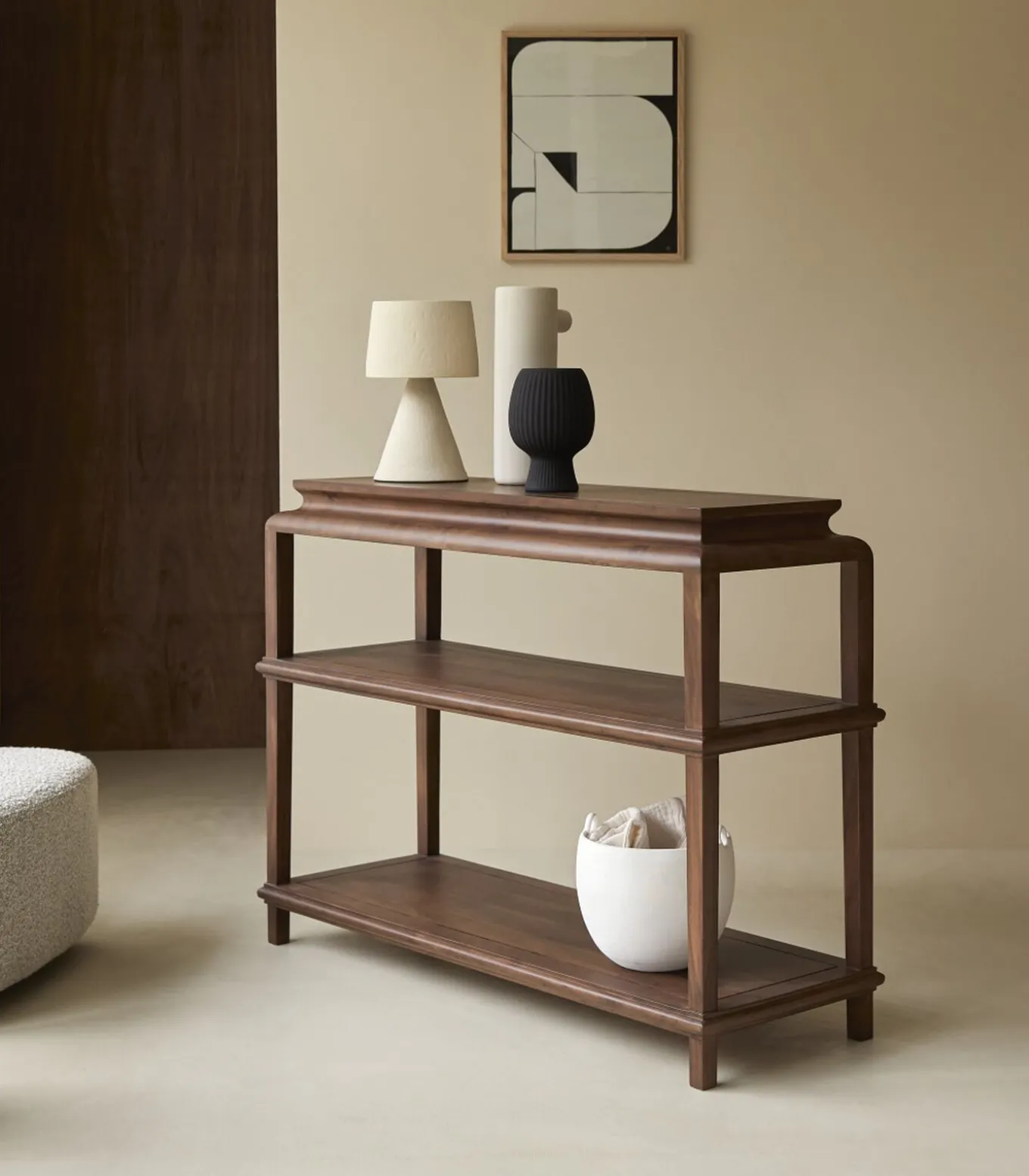 Dressoir Achille in massief acacia 120 cm