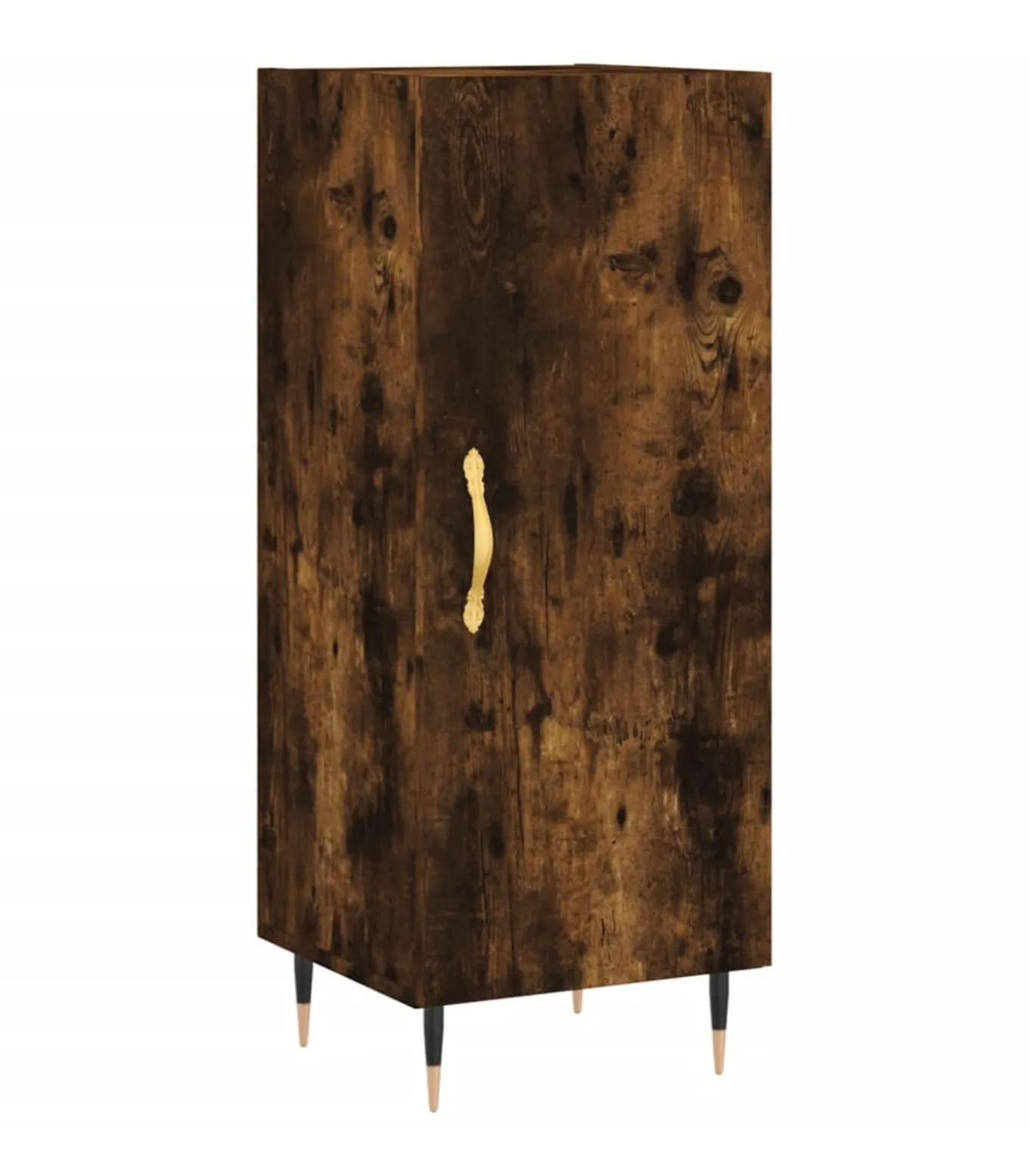 Dressoir 34,5x34x90 cm bewerkt hout gerookt eiken