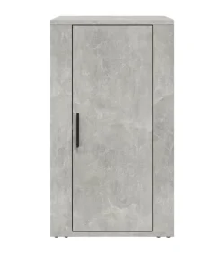 Dressoir 40x33x70 cm bewerkt hout betongrijs