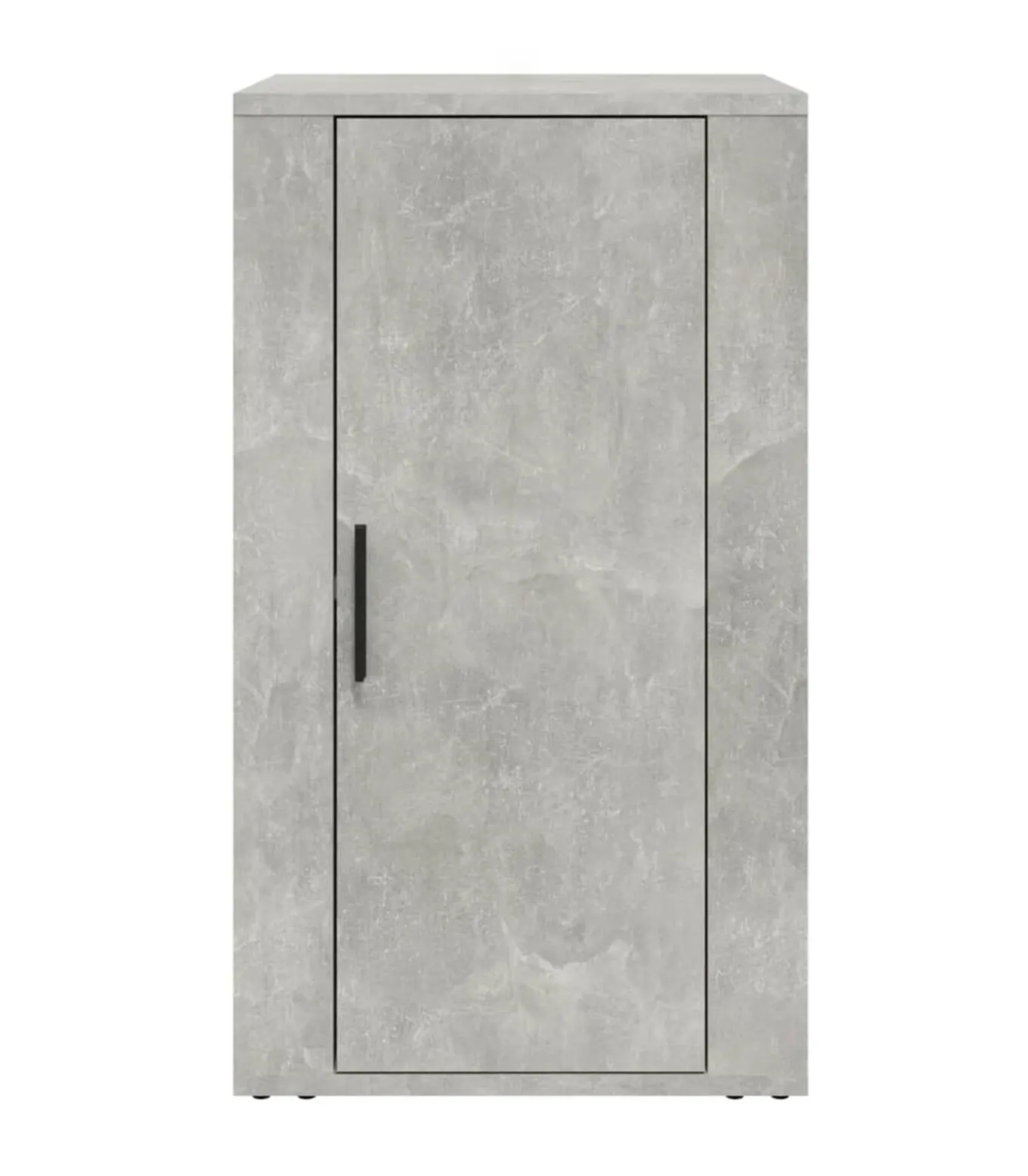 Dressoir 40x33x70 cm bewerkt hout betongrijs