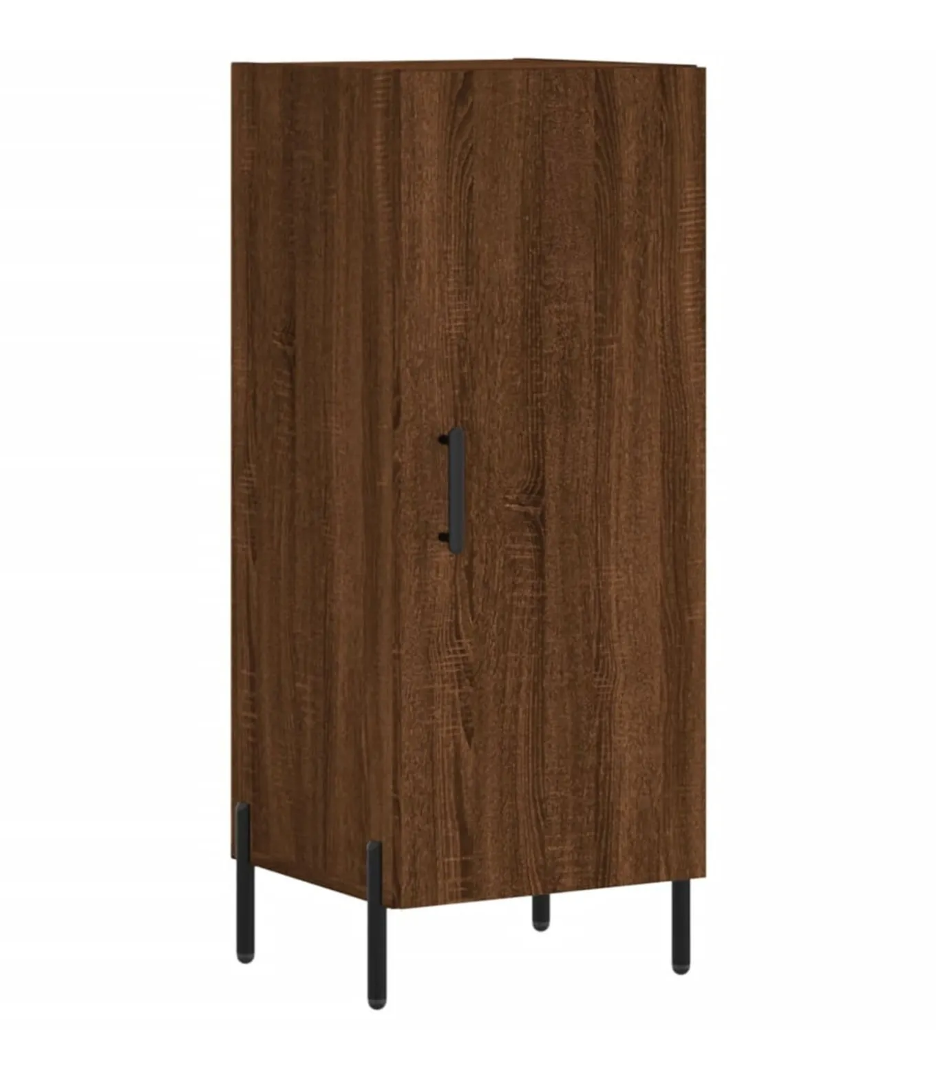 Dressoir 34,5x34x90 cm bewerkt hout bruin eikenkleur