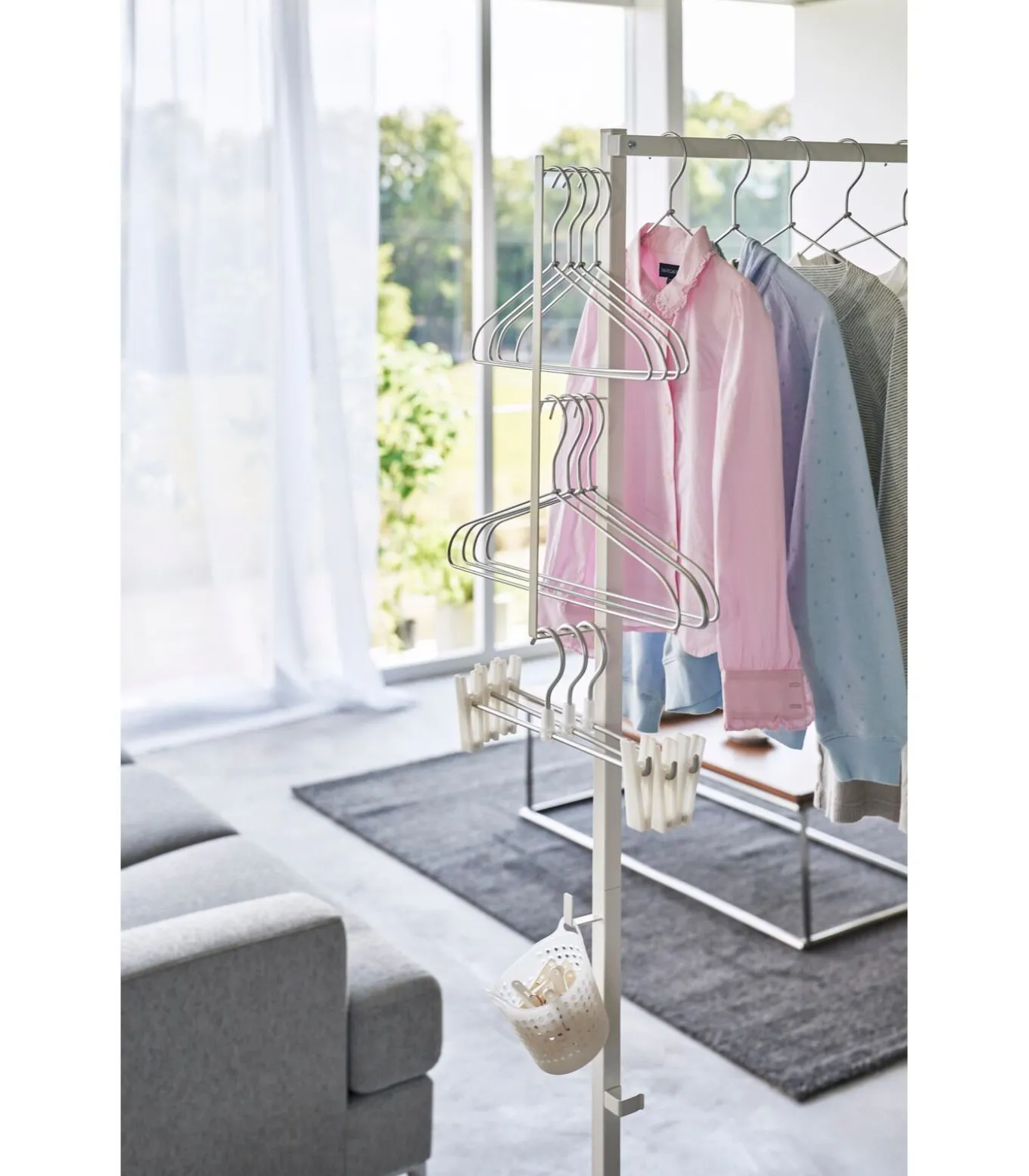 Droogrek Inklapbaar - Tower - Wit