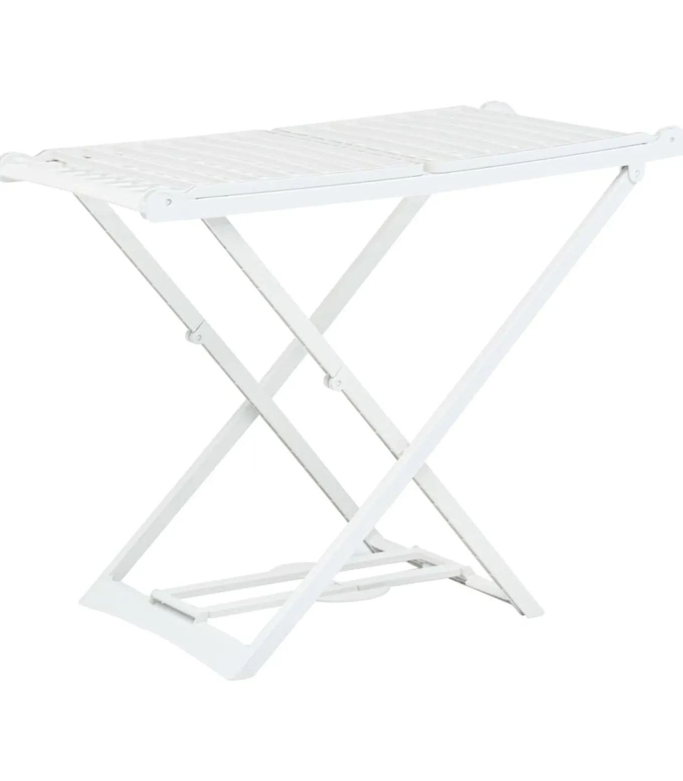 Droogrek inklapbaar kunststof wit