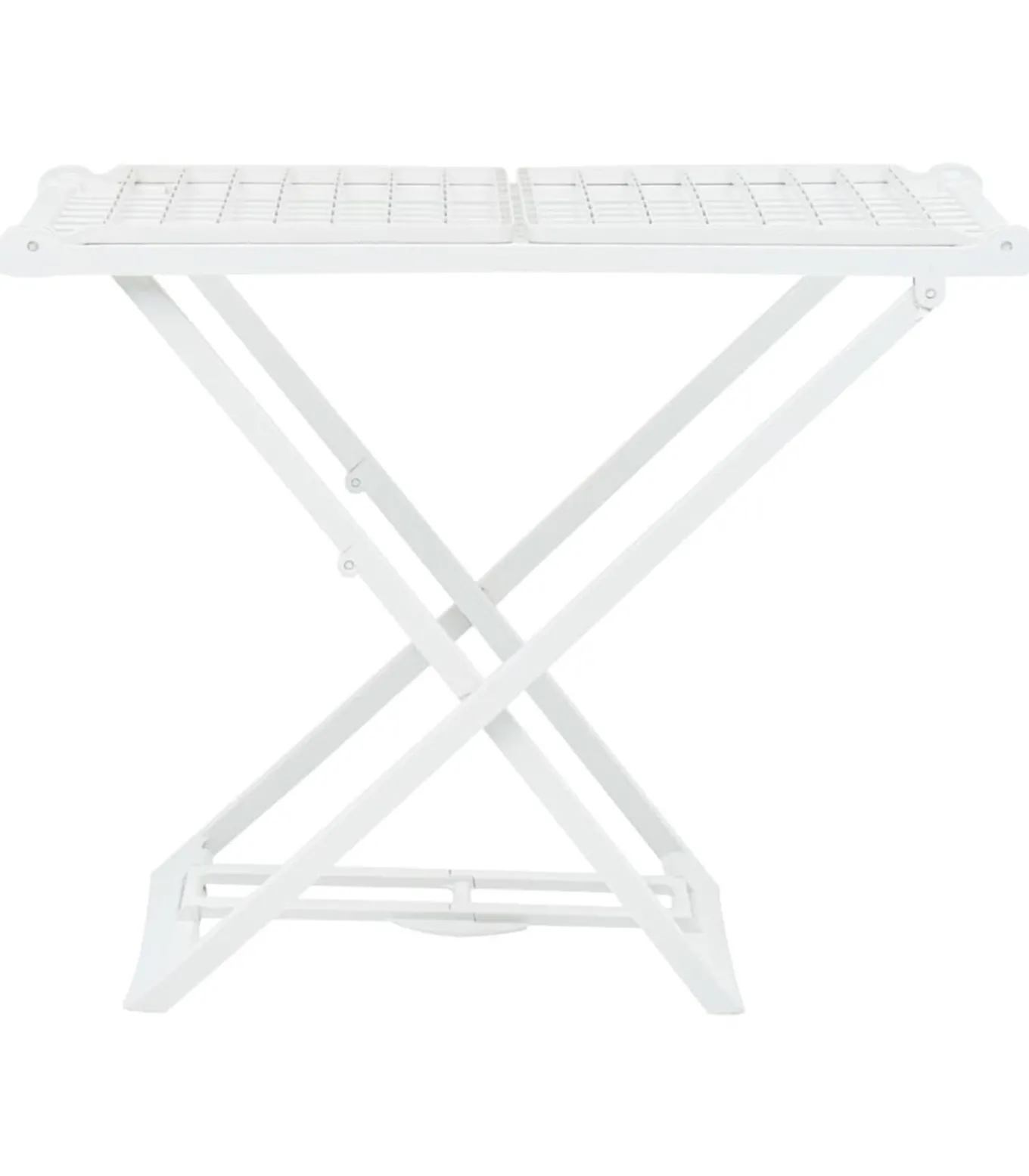 Droogrek inklapbaar kunststof wit