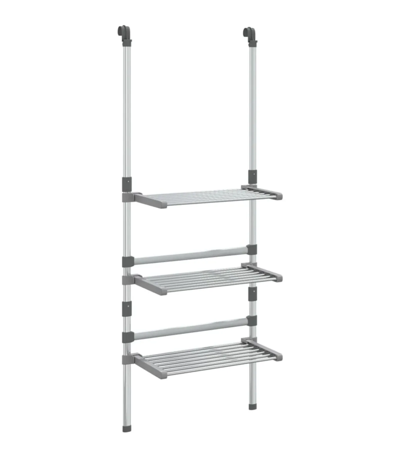 Droogrek 3-laags hangend aluminium