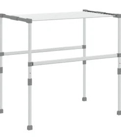 Droogrek 83x(50-55)x(40-85) cm aluminium