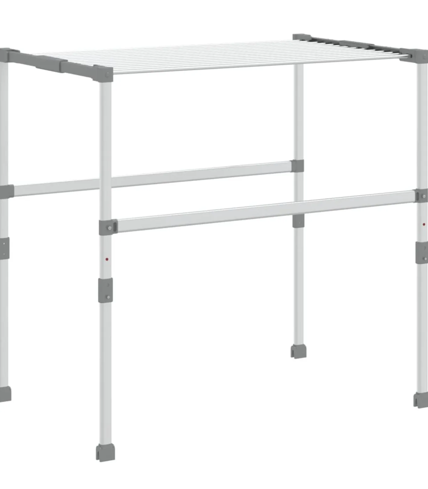 Droogrek 83x(50-55)x(40-85) cm aluminium