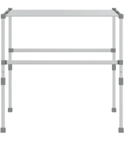 Droogrek 83x(50-55)x(40-85) cm aluminium