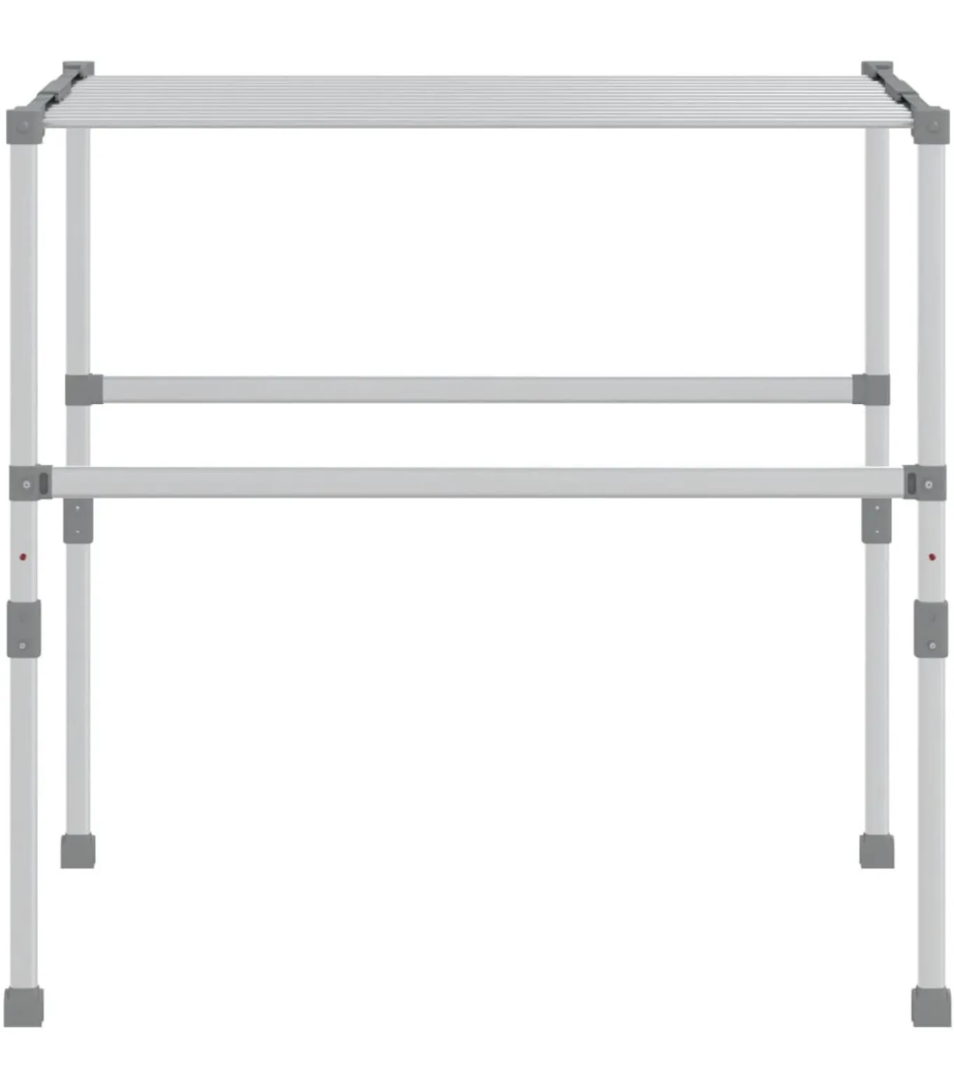 Droogrek 83x(50-55)x(40-85) cm aluminium