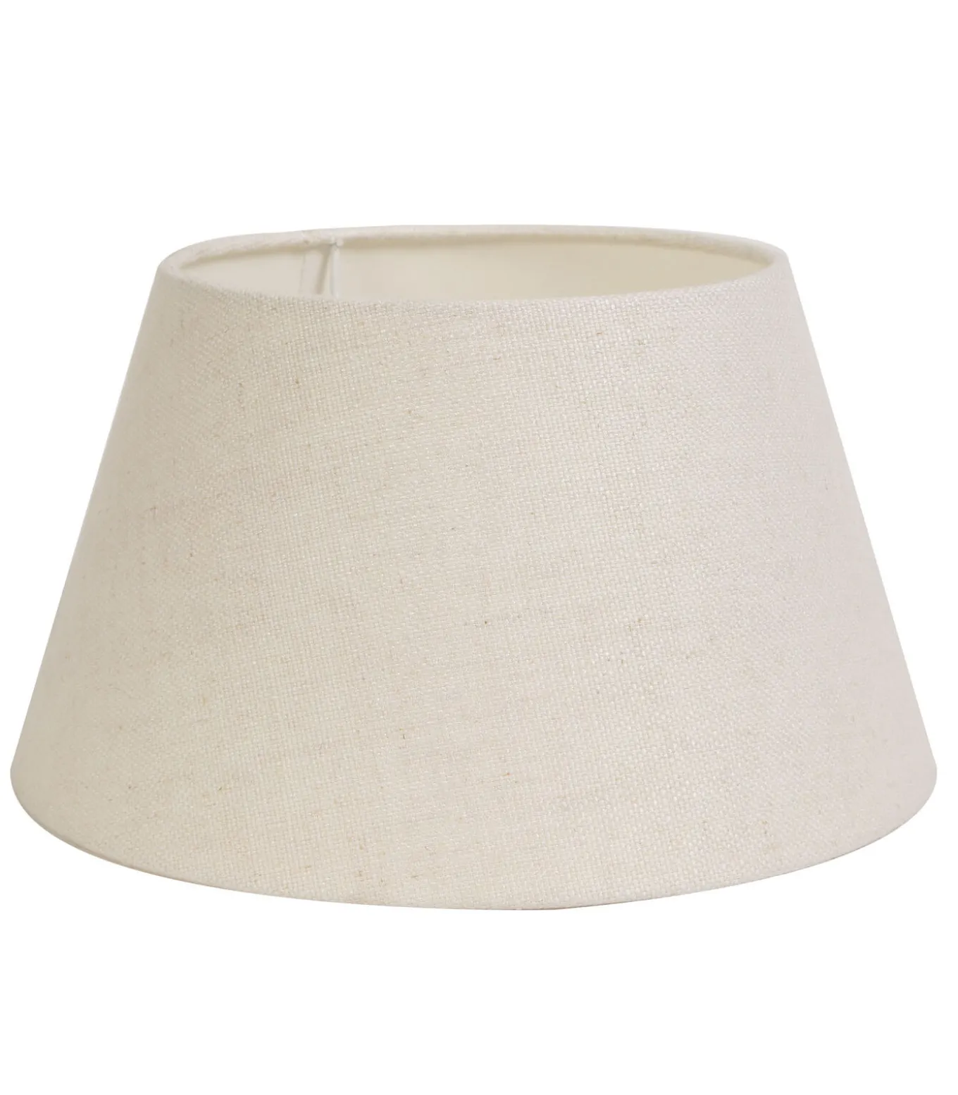 Drum Lampenkap Livigno - Eiwit - 40x30x22cm