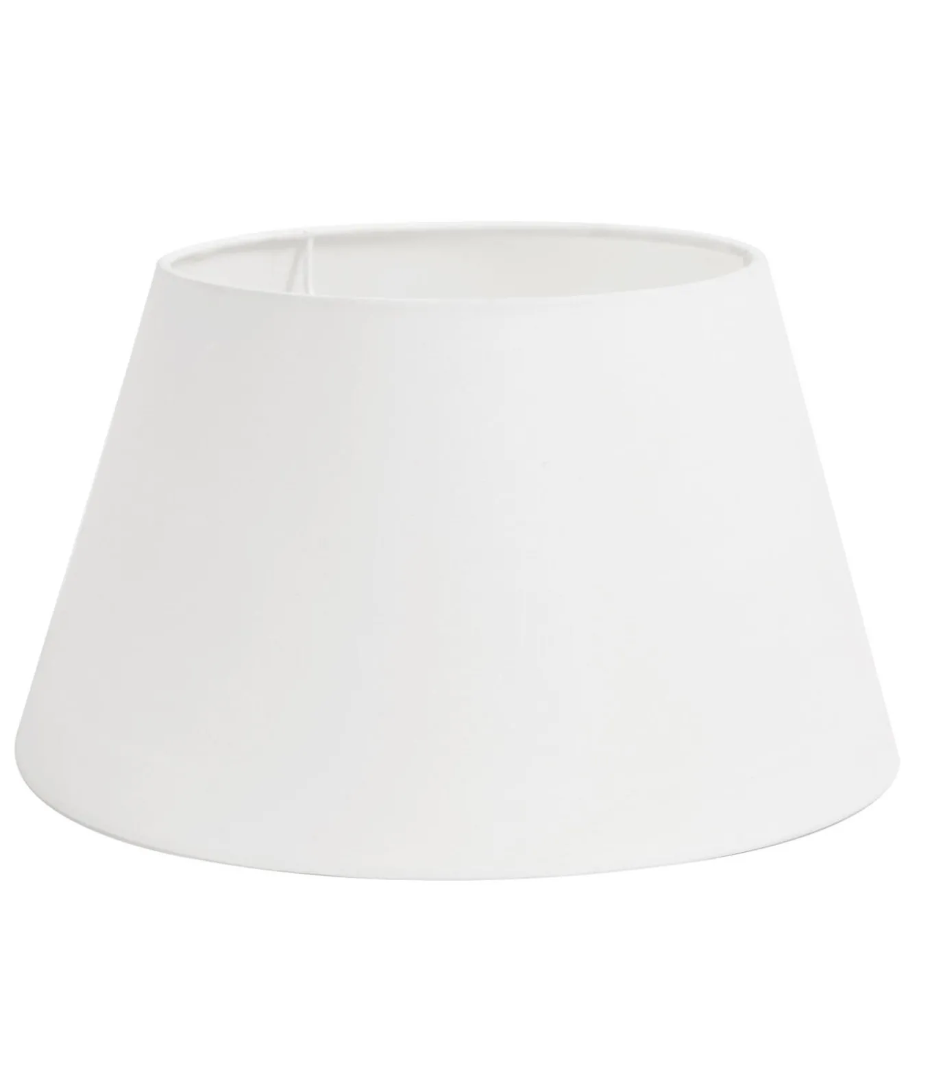 Drum Lampenkap Polycotton - Wit - 45x35x25cm