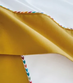 DUO Ocre - Laken Perkaal Katoen