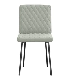 Eetkamerstoelen 6 st fluweel lichtgrijs