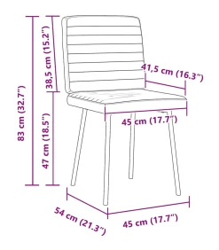 Eetkamerstoelen 2 st fluweel roze