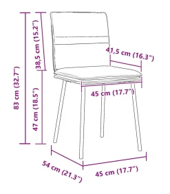 Eetkamerstoelen 6 st fluweel crèmekleurig