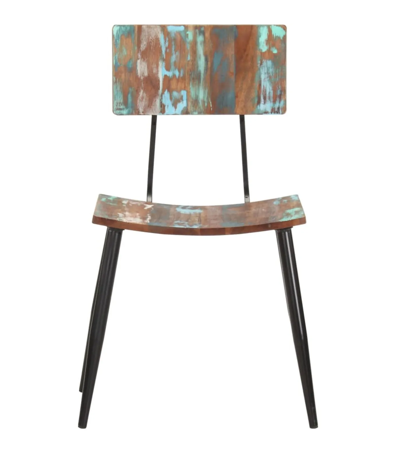 Eetkamerstoelen 4 st massief gerecycled hout