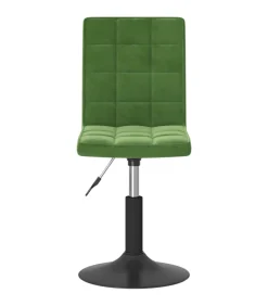 Eetkamerstoelen draaibaar 2 st fluweel donkergroen