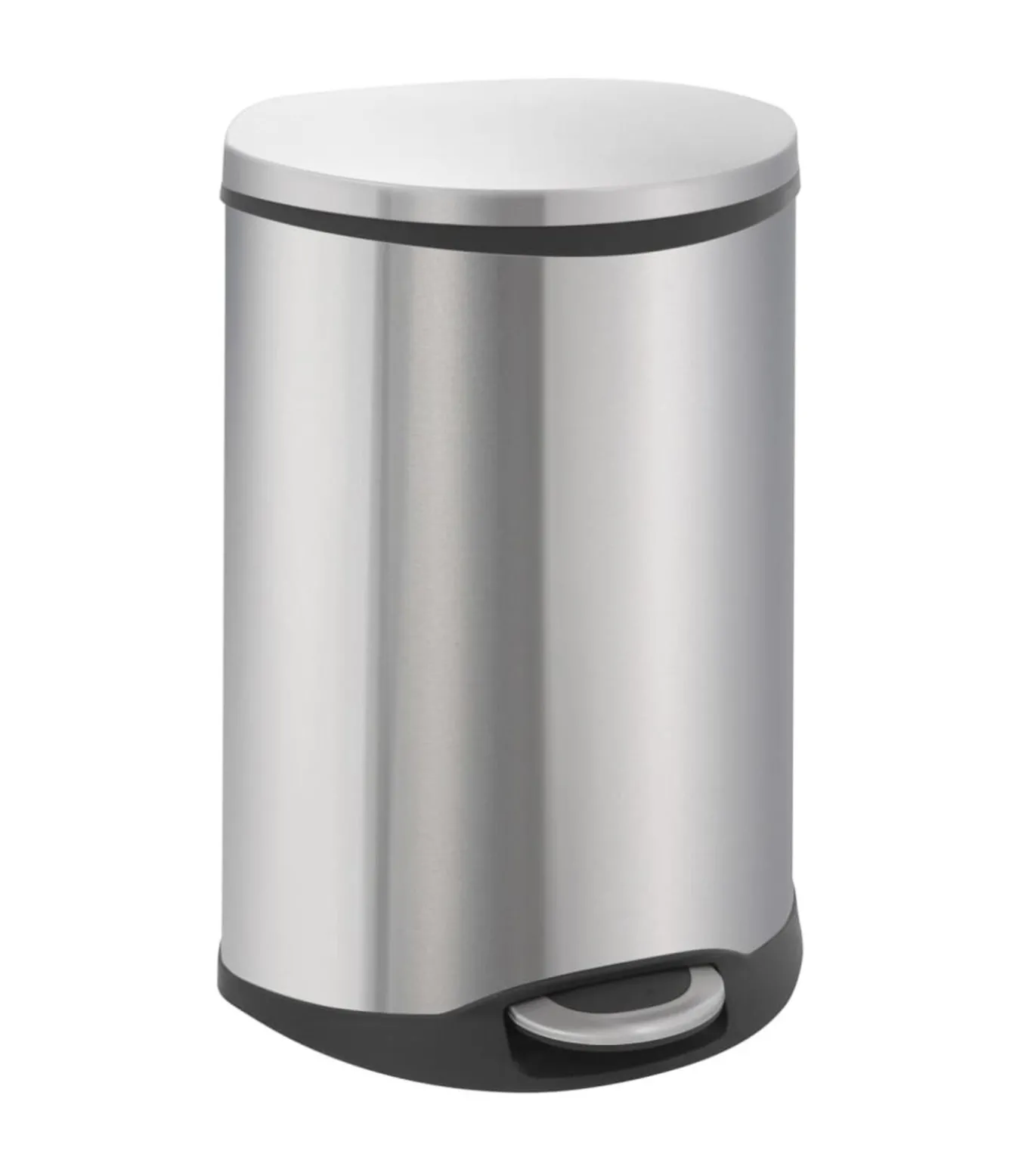 EKO Pedaalemmer Shell 2x22 L matzilverkleurig