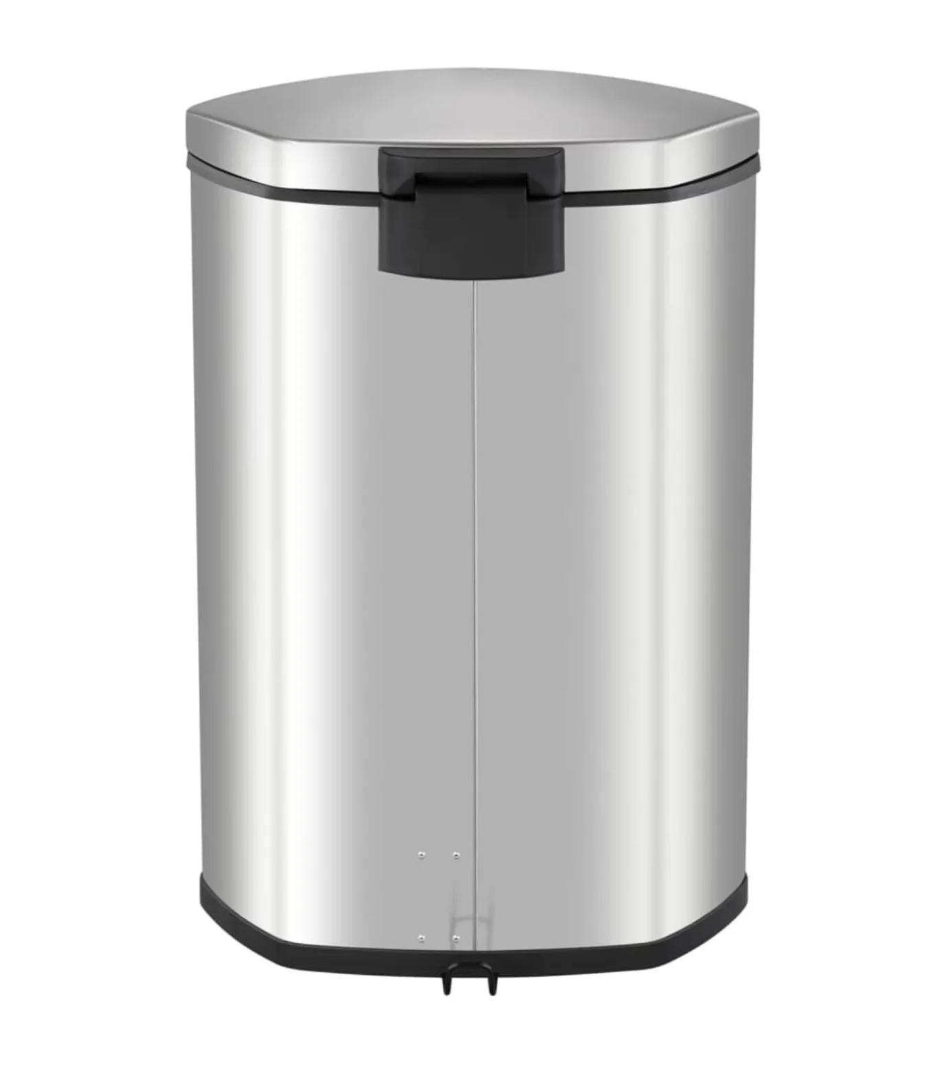 EKO Pedaalemmer Shell 2x22 L matzilverkleurig