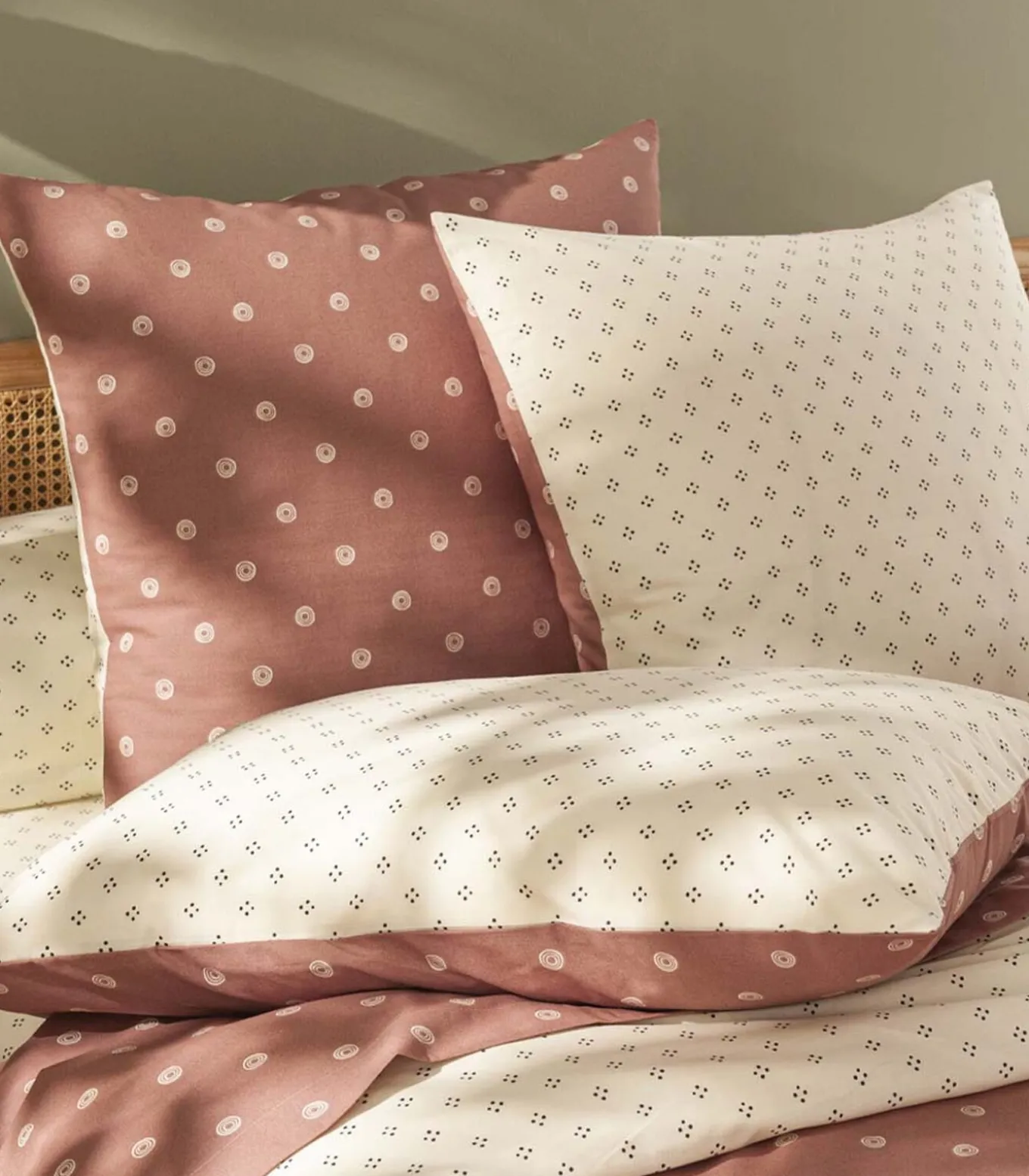 Emiko - Laken van bamboe met print