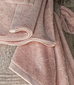 Essentiel - Effen gastendoekje van biologisch gekamd katoen